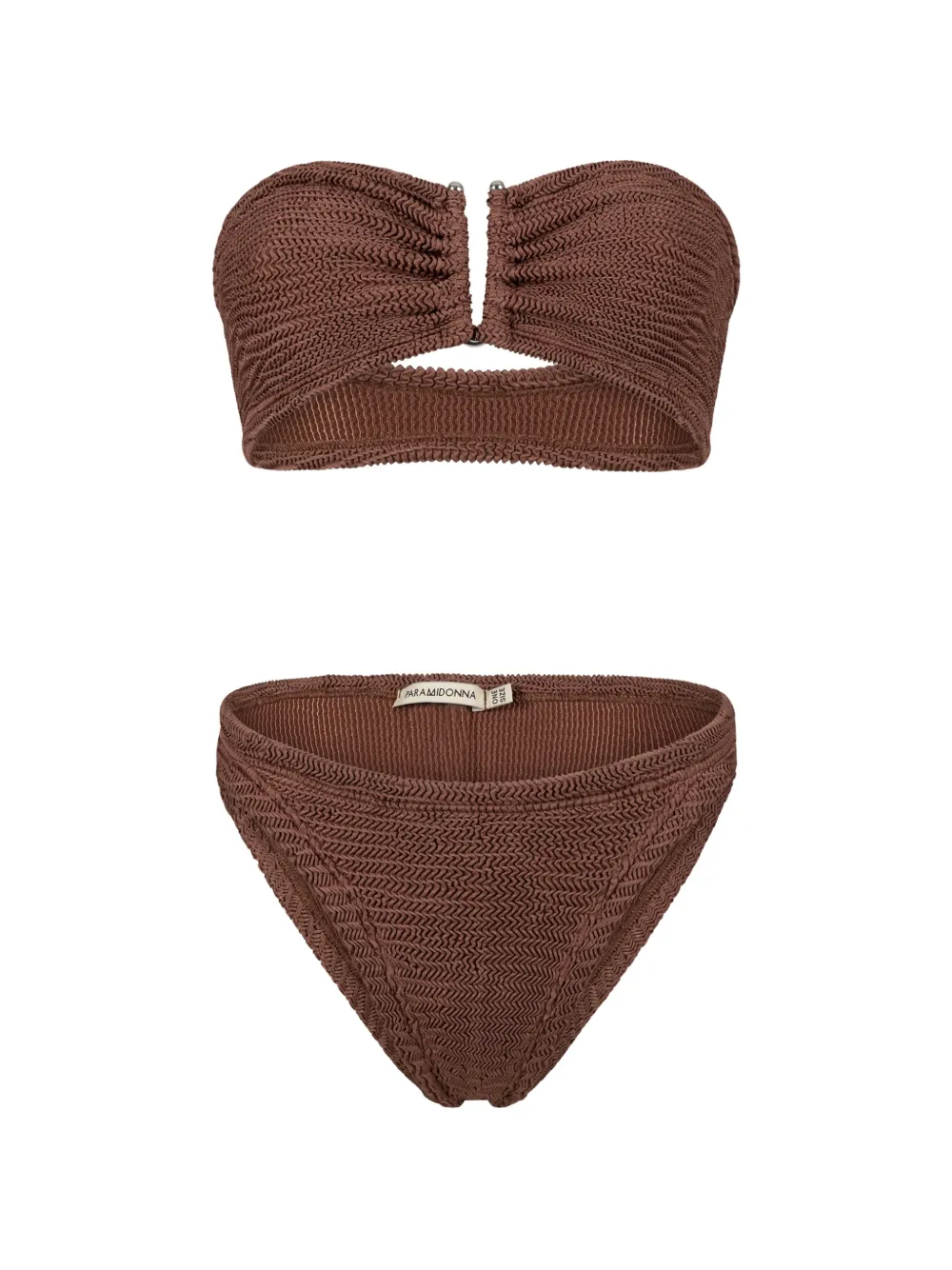 PARAMIDONNA Bikini Frida - Marrone