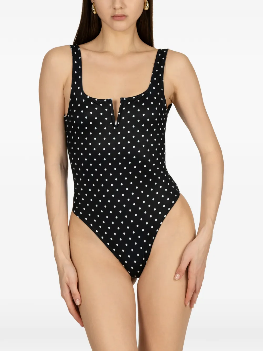 PARAMIDONNA Elle swimsuit - Schwarz
