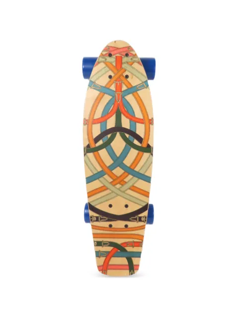 Hermès Pre-Owned belt-print skateboard