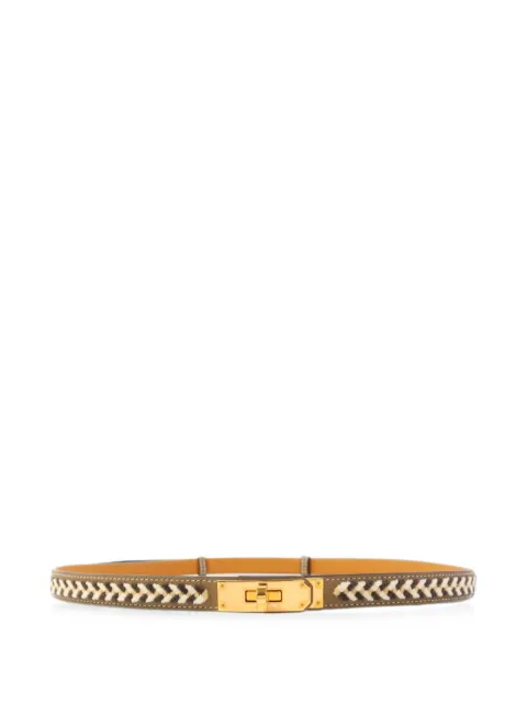 Hermès Pre-Owned Kelly leather belt