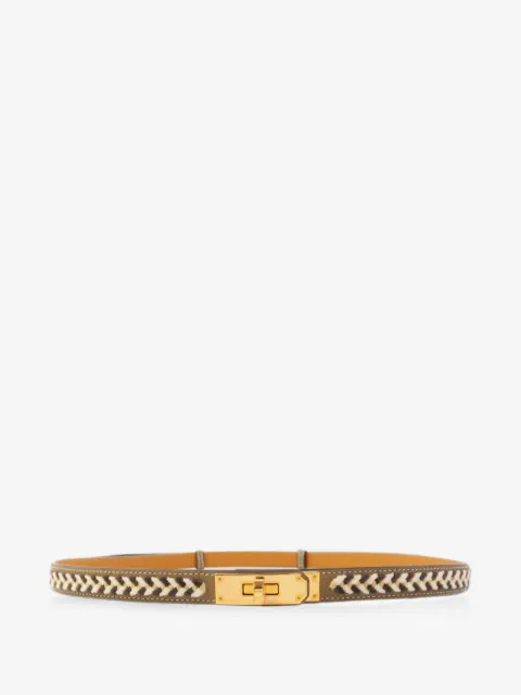 Hermès Pre-Owned Kelly leather belt