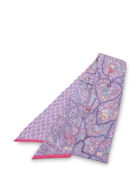 Hermès Pre-Owned Maxi Twilly printed scarf