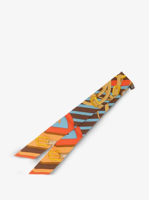 Hermès Pre-Owned foulard imprimé en soie