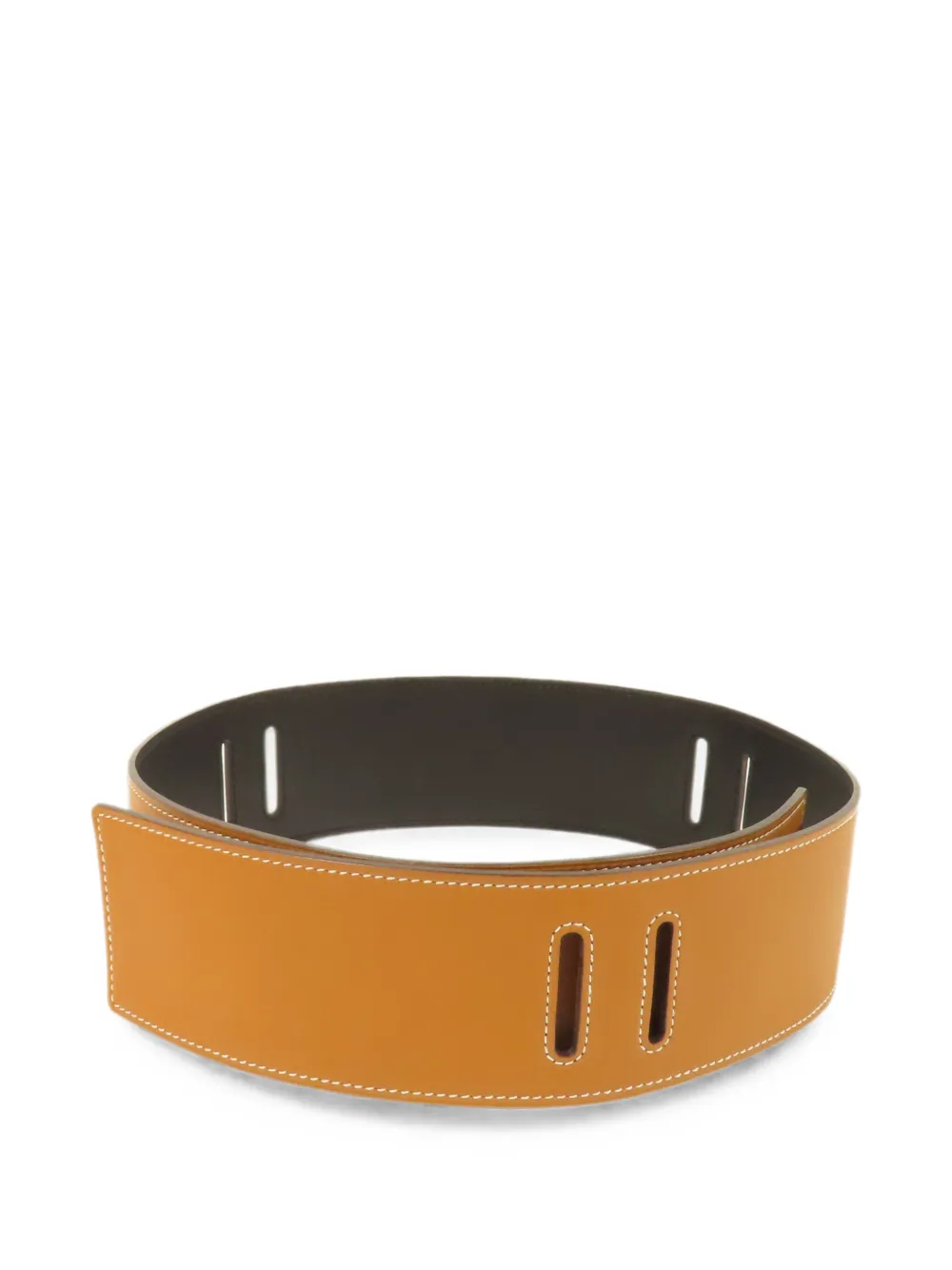 Hermès Pre-Owned leather belt - Marrone