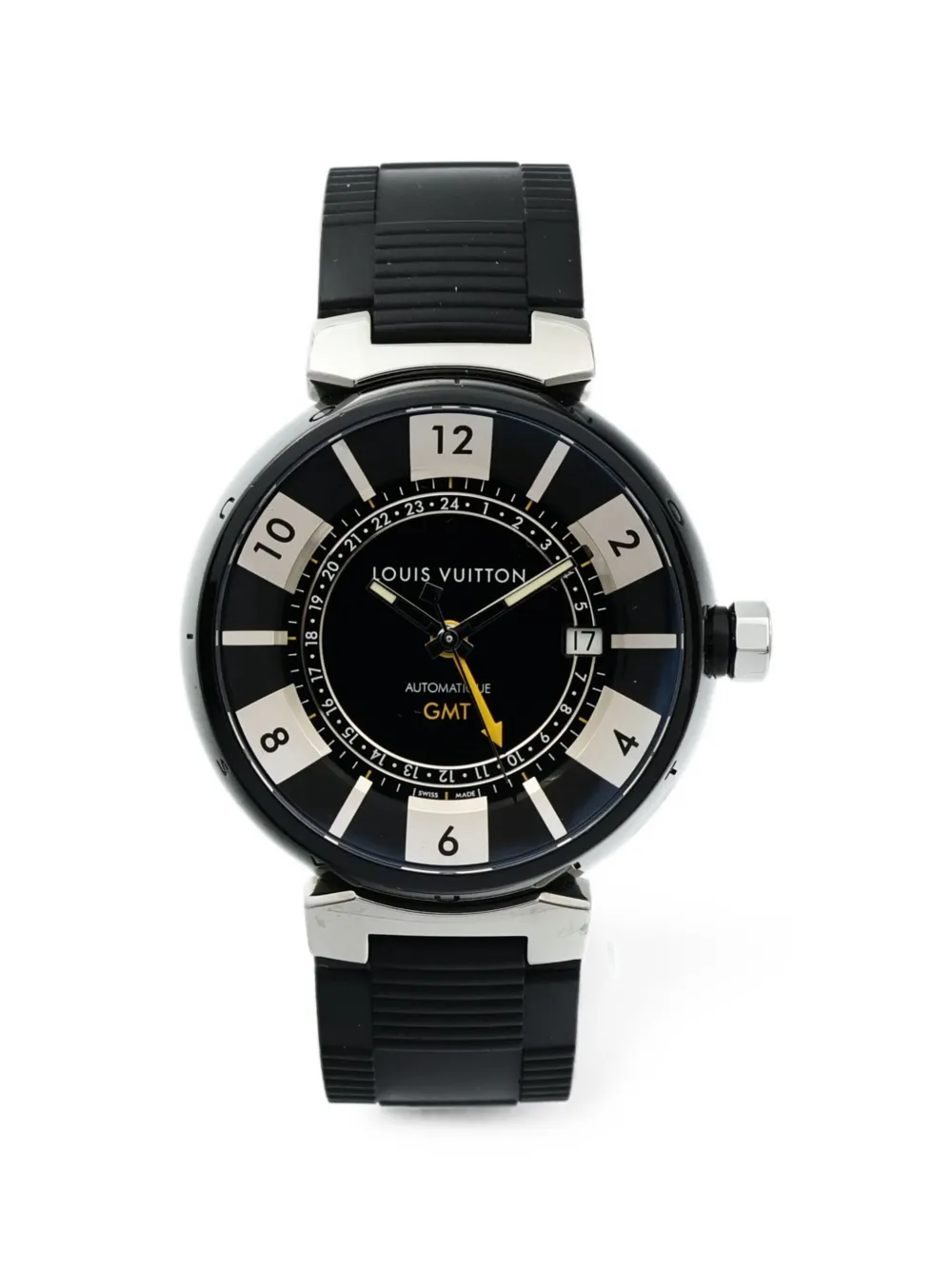 Louis Vuitton Pre-Owned Tambour GMT 41mm watch - Nero