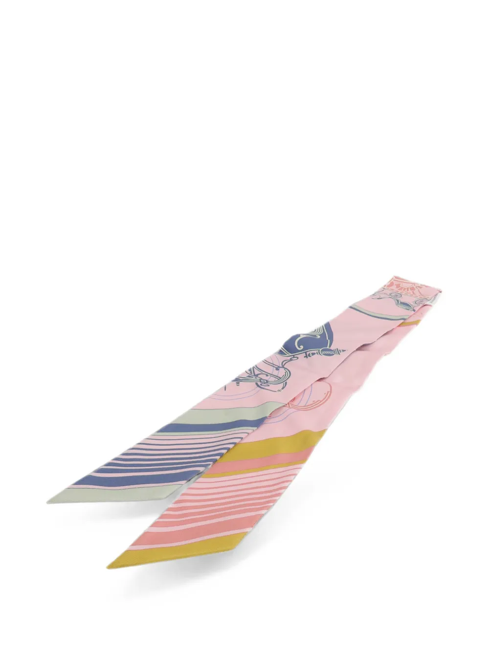 Hermès Pre-Owned Twilly scarf - Rosa