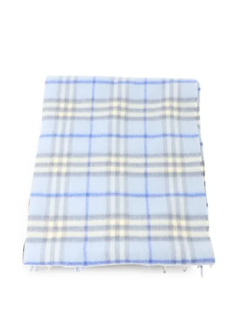 Burberry Pre-Owned 체크 스카프