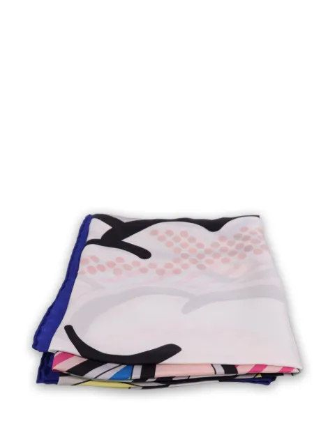 Hermès Pre-Owned Pégase Pop silk scarf