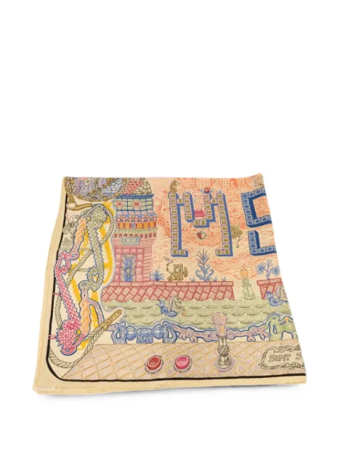 Hermès Pre-Owned Super Quest silk scarf