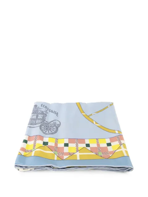 Hermès Pre-Owned Balade Écossaise silk scarf