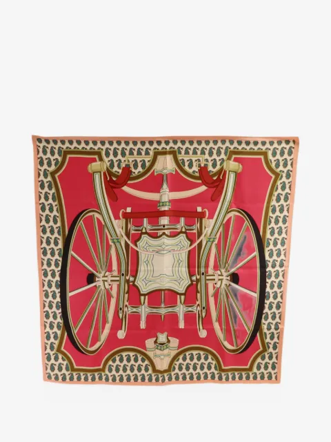 Hermès Pre-Owned Roues de Phaeton scarf