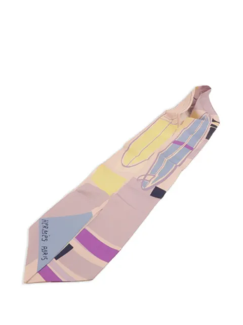 Hermès Pre-Owned 씨 서프 앤 펀 트윌리 스카프