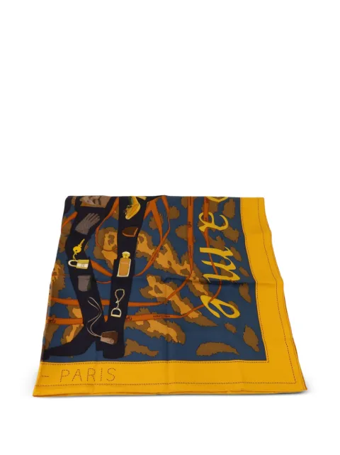 Hermès Pre-Owned 실크 스카프
