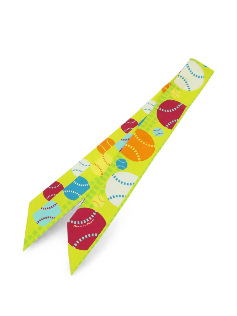 Hermès Pre-Owned Twilly scarf - Verde
