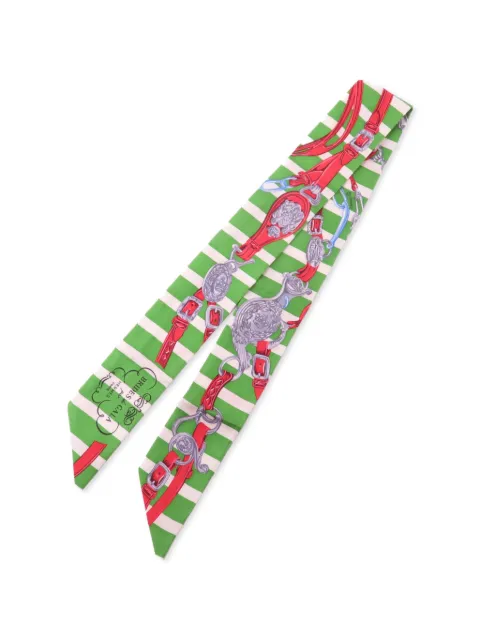 Hermès Pre-Owned Twilly Brides de Gala printed scarf