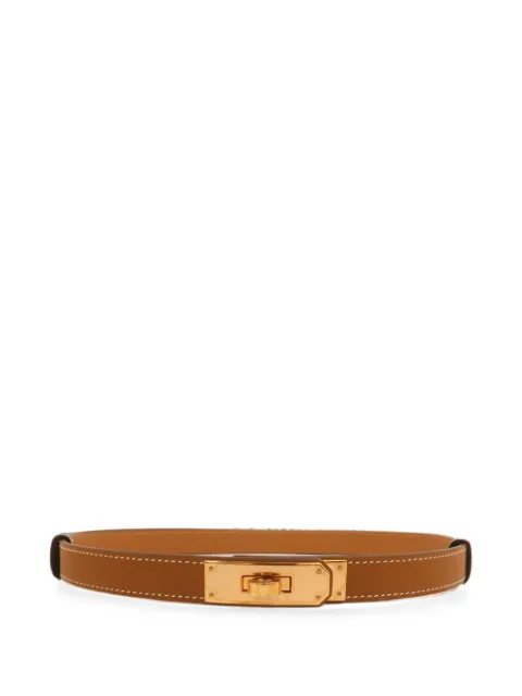 Hermès Pre-Owned Kelly 18 Epsom-leather belt