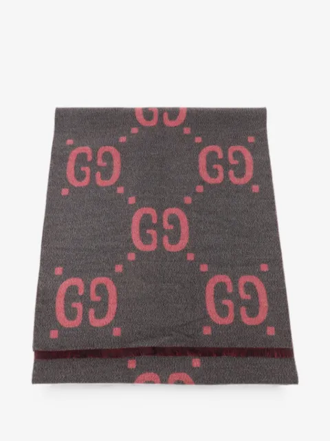 Gucci Pre-Owned GG wool scarf