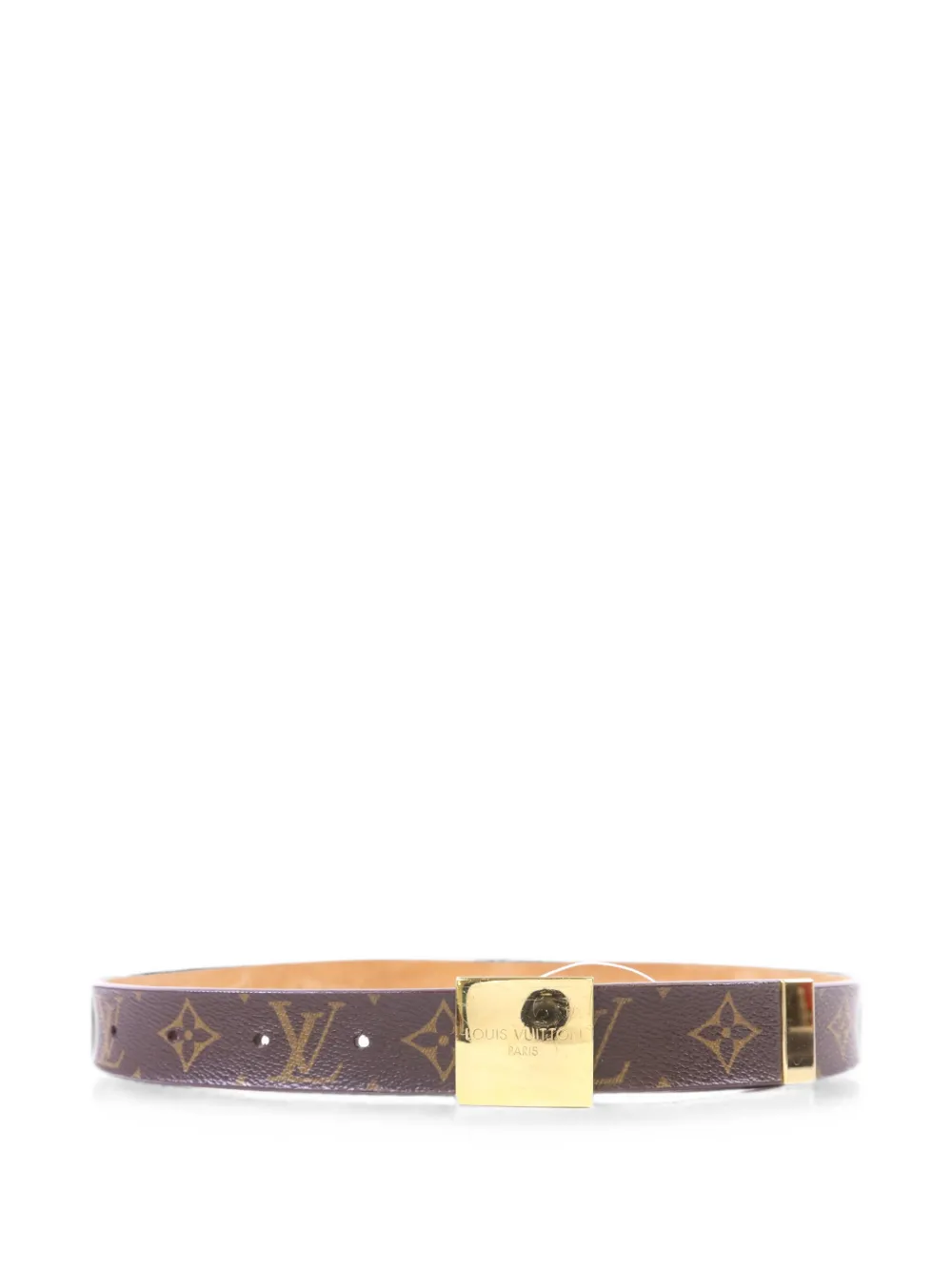 Louis Vuitton Pre-Owned monogram-pattern belt - Marrone