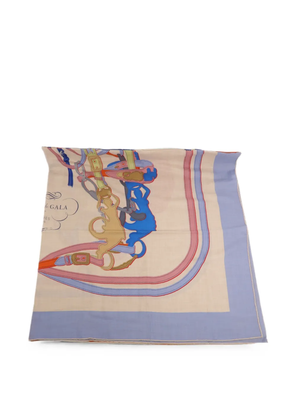 Hermès Pre-Owned Applique Pique shawl - Toni neutri
