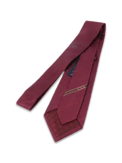 Gucci Pre-Owned GG silk tie