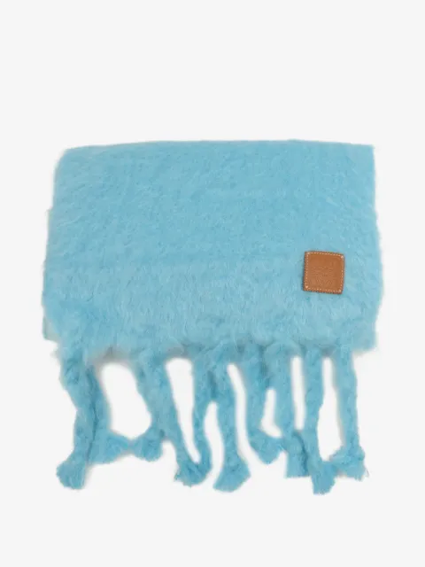 Loewe Pre-Owned mascada con parche Anagram
