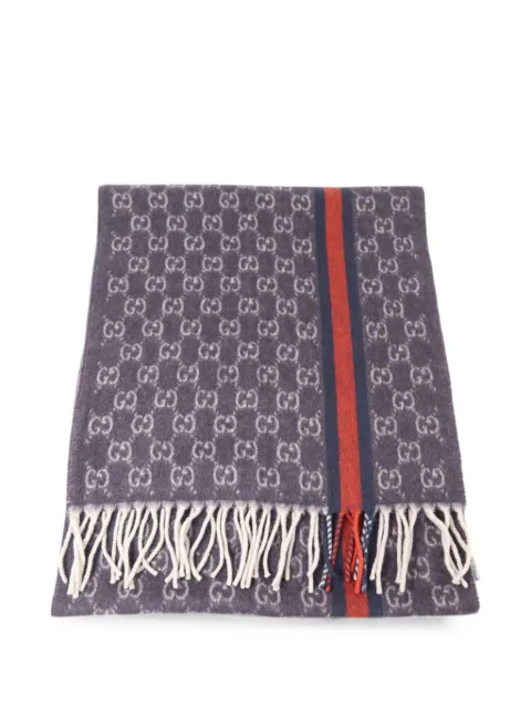 Gucci Pre-Owned 모노그램 패턴 스카프