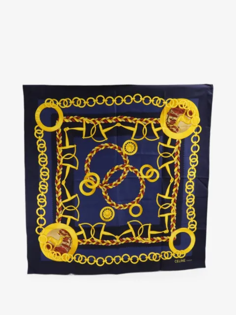 Celine Pre-Owned chain-print scarf