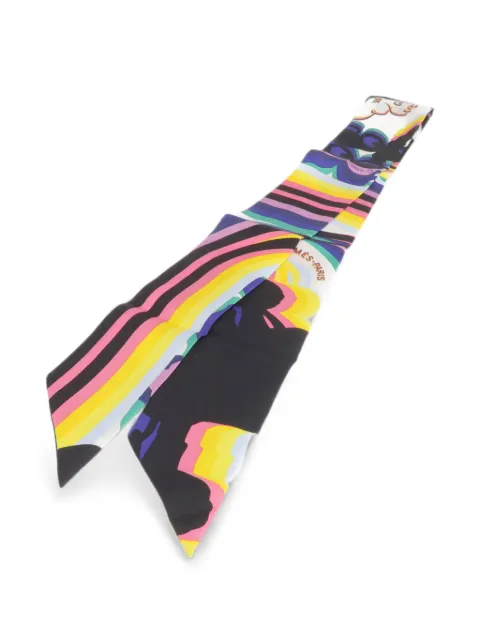 Hermès Pre-Owned printed silk scarf