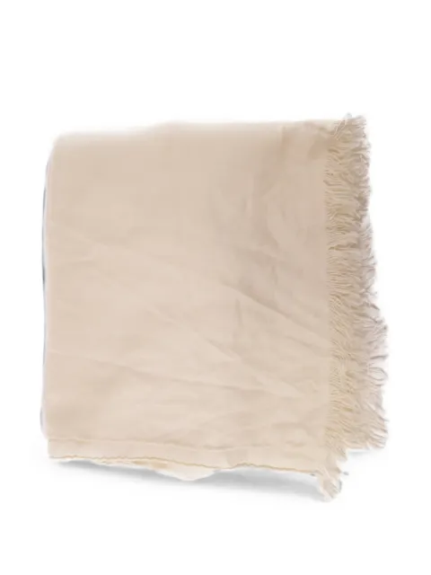 Hermès Pre-Owned fringed scarf