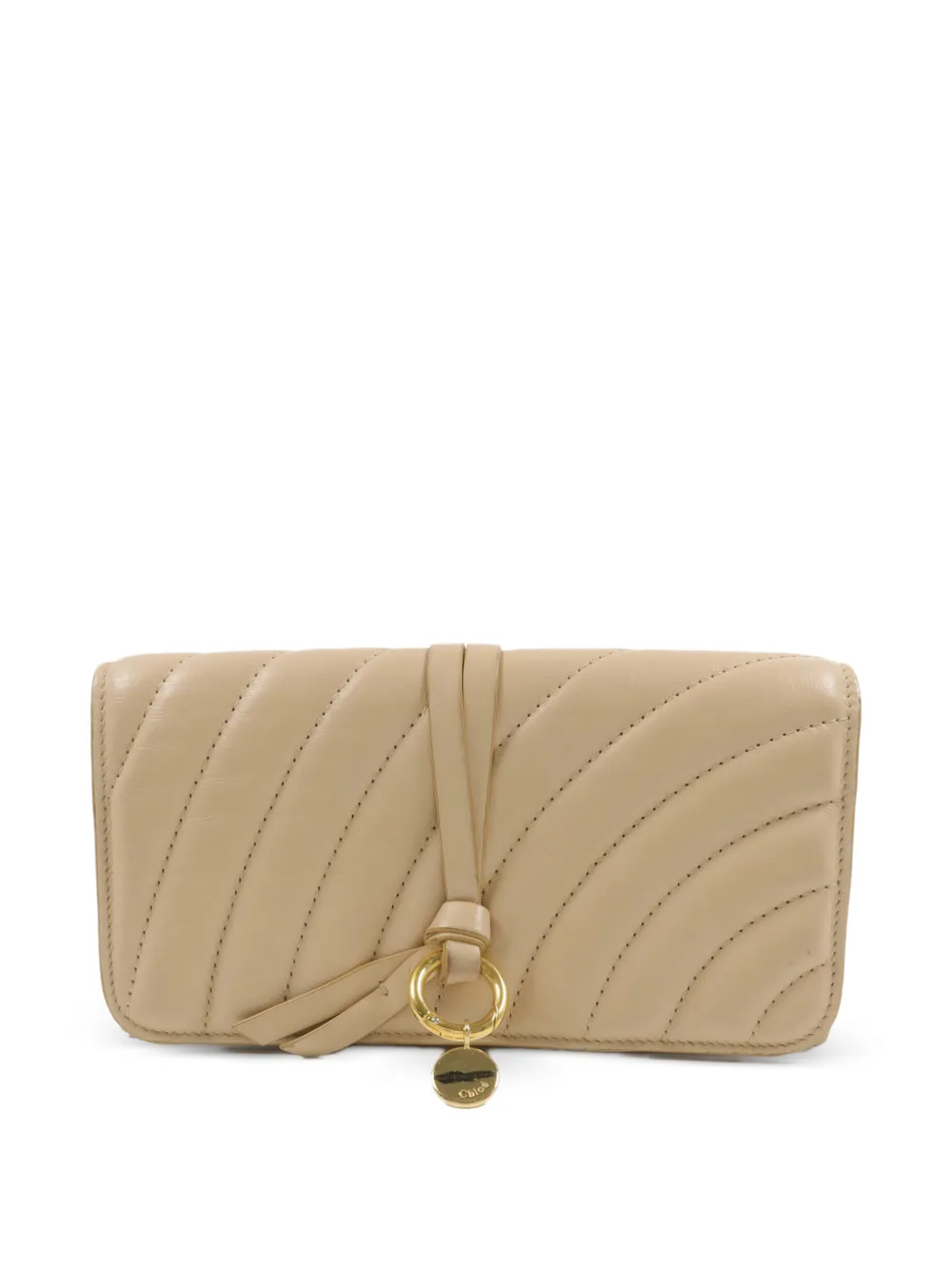 Chloé Vintage 레더 지갑 | 뉴트럴 | Image 1