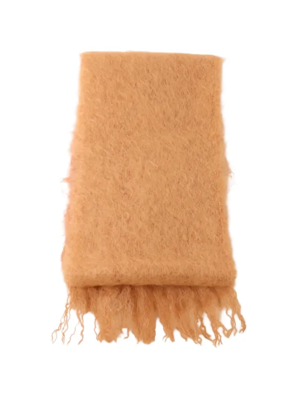 Loewe Pre-owned Anagram Scarf in Orange