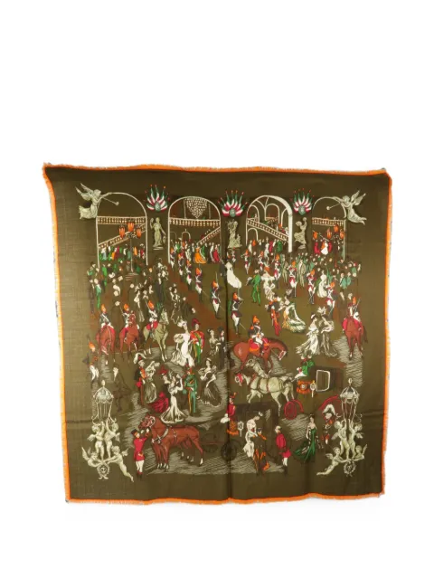 Hermès Pre-Owned Soiree De Gala cashmere scarf