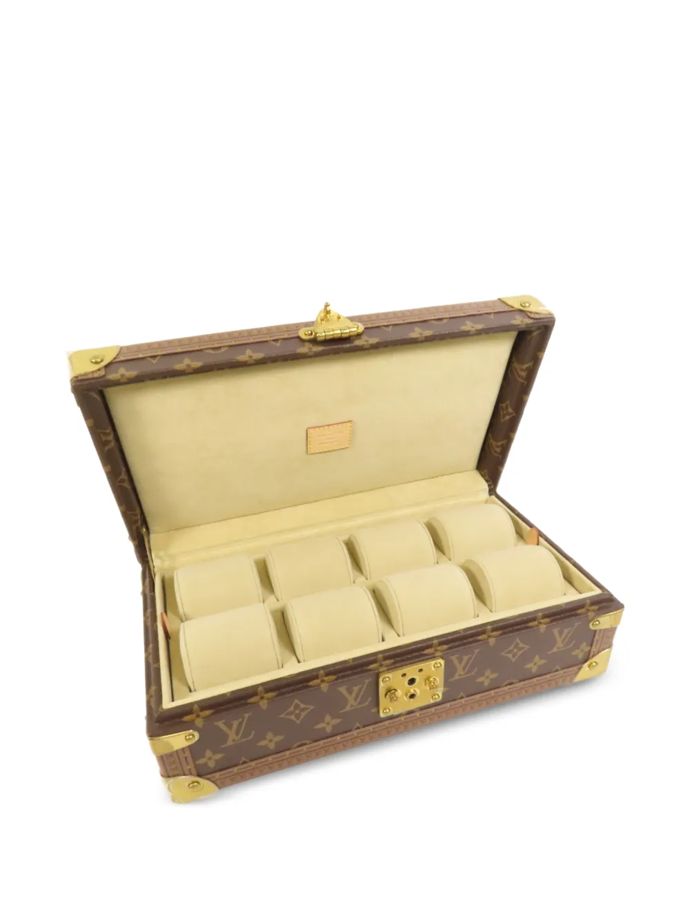 Louis Vuitton Pre-Owned boîte Coffret 8 Montres à motif monogrammé - Marron