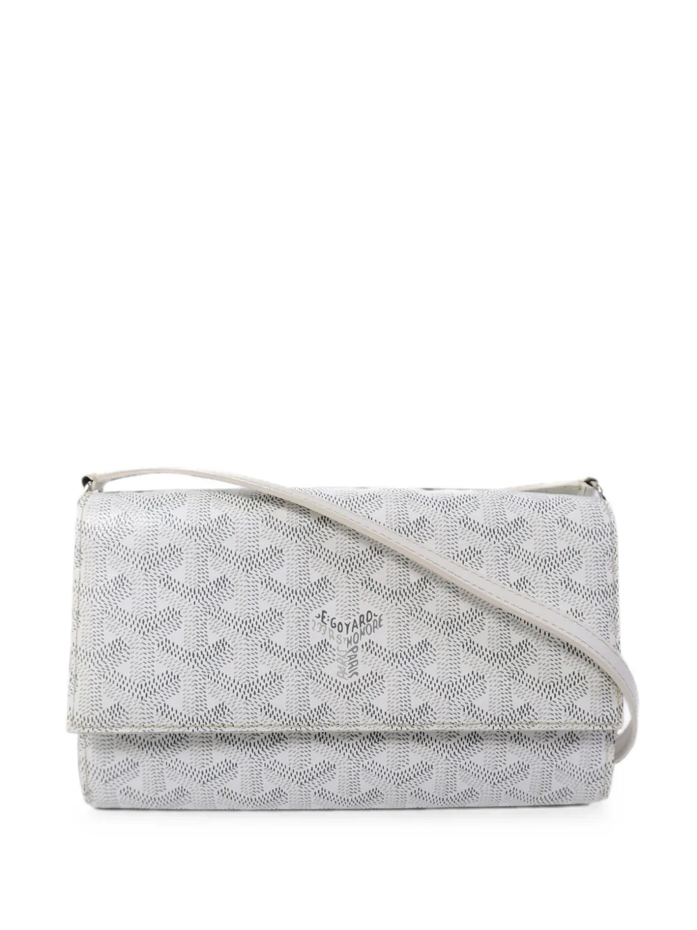 Goyard Pre-Owned Borsa a spalla Varenne Continental con monogramma - Bianco