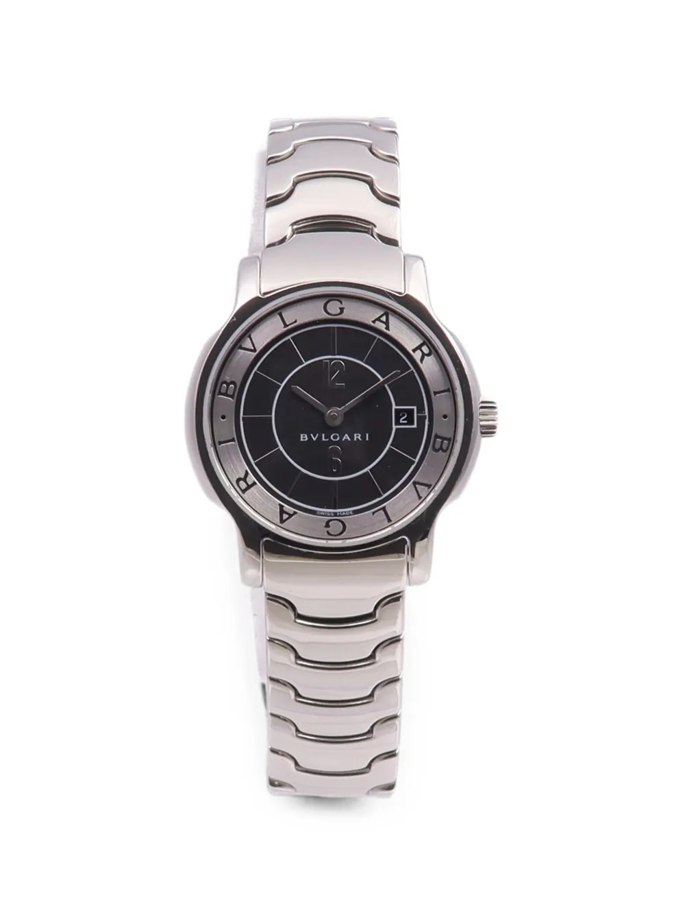 Bvlgari Pre-Owned Orologio Solotempo 29mm - Nero