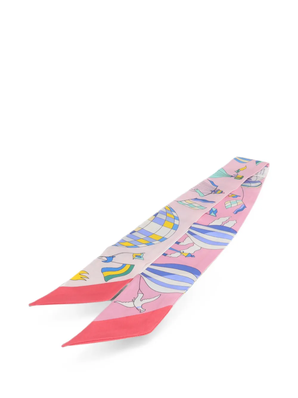 Hermès Pre-Owned Twilly scarf - Rosa