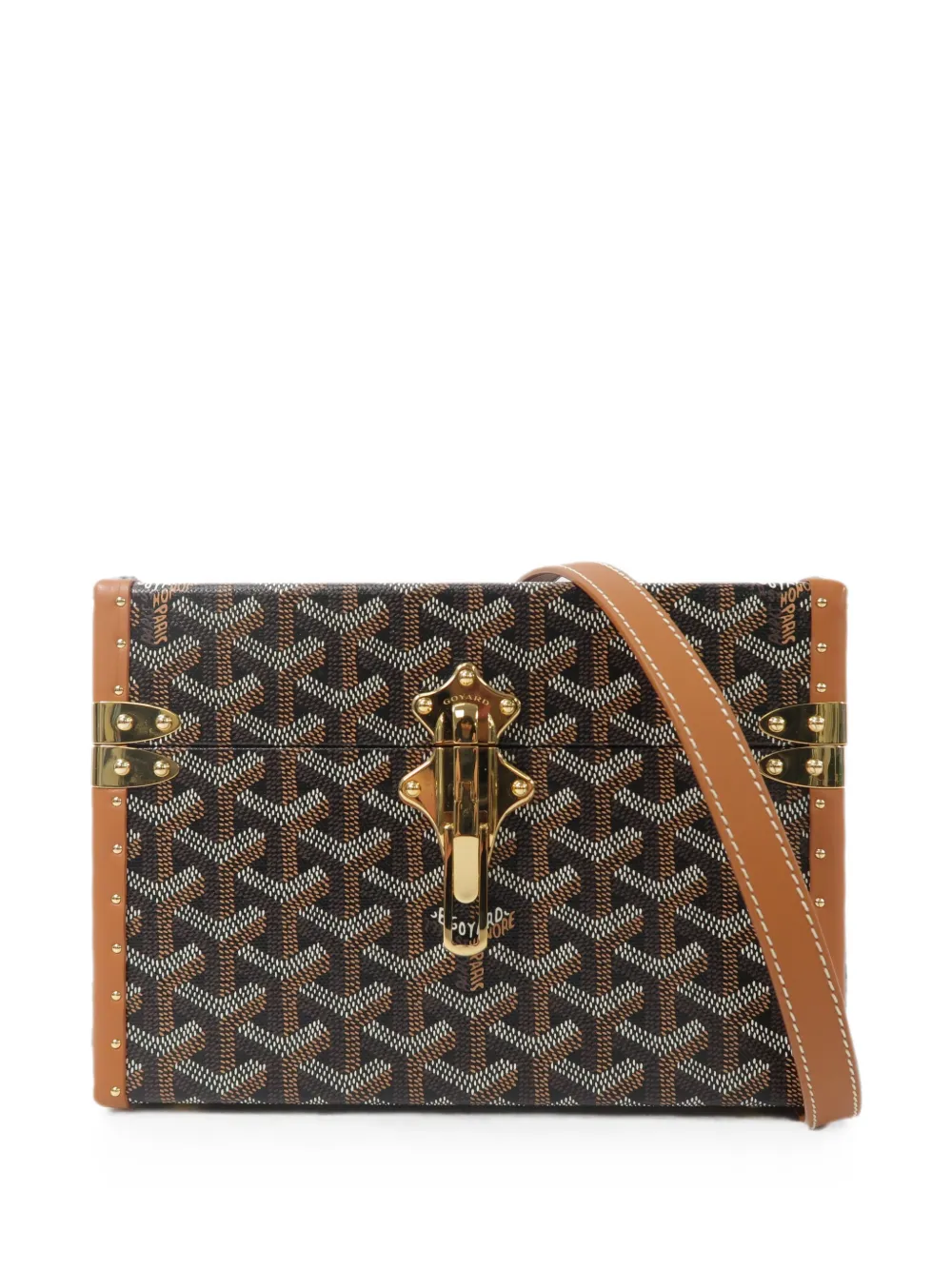 Goyard Pre-Owned Borsa a spalla Cassette PM - Marrone