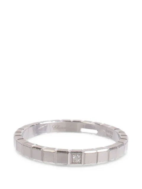 Chopard Pre-Owned anillo Ice Cube con diamantes