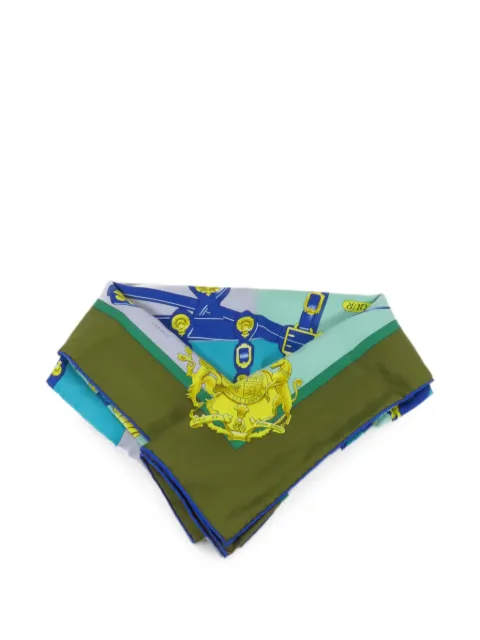 Hermès Pre-Owned graphic-pattern scarf