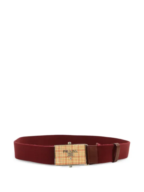 Prada Pre-Owned logo belt