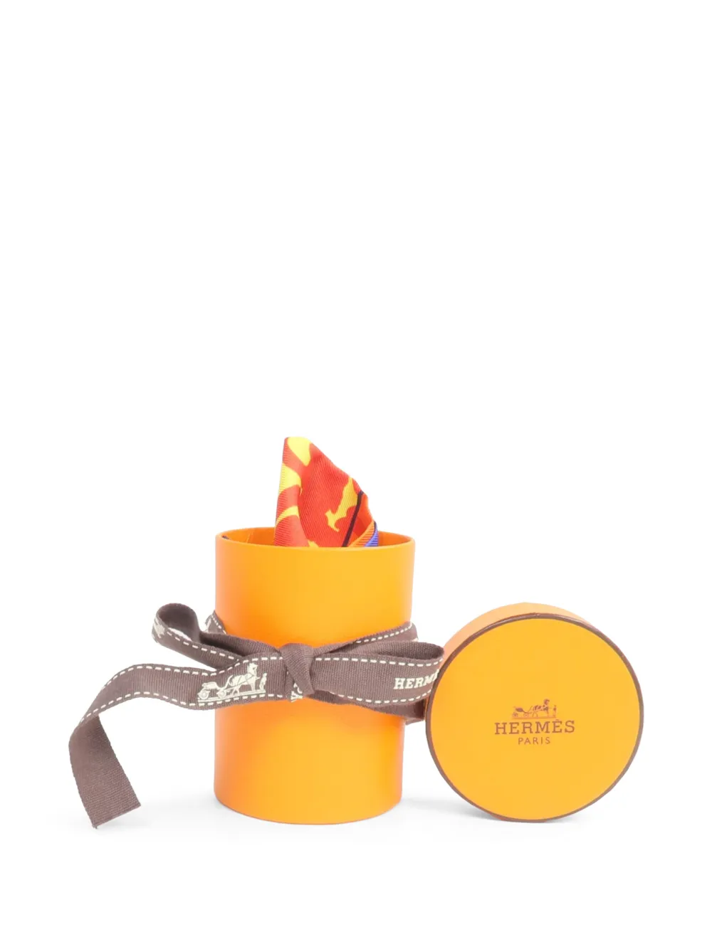 Hermès Pre-Owned 트윌리 실크 스카프 | 레드 | Image 1