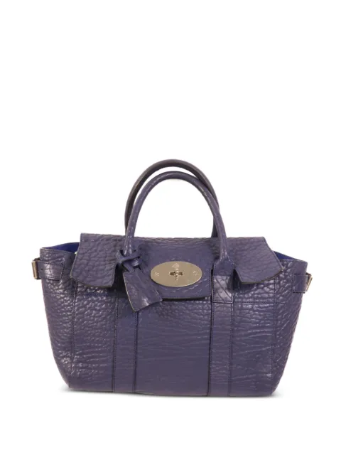 Mulberry Pre-Owned Bayswater pebbled-leather tote bag