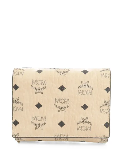 MCM Pre-Owned monogram-print wallet