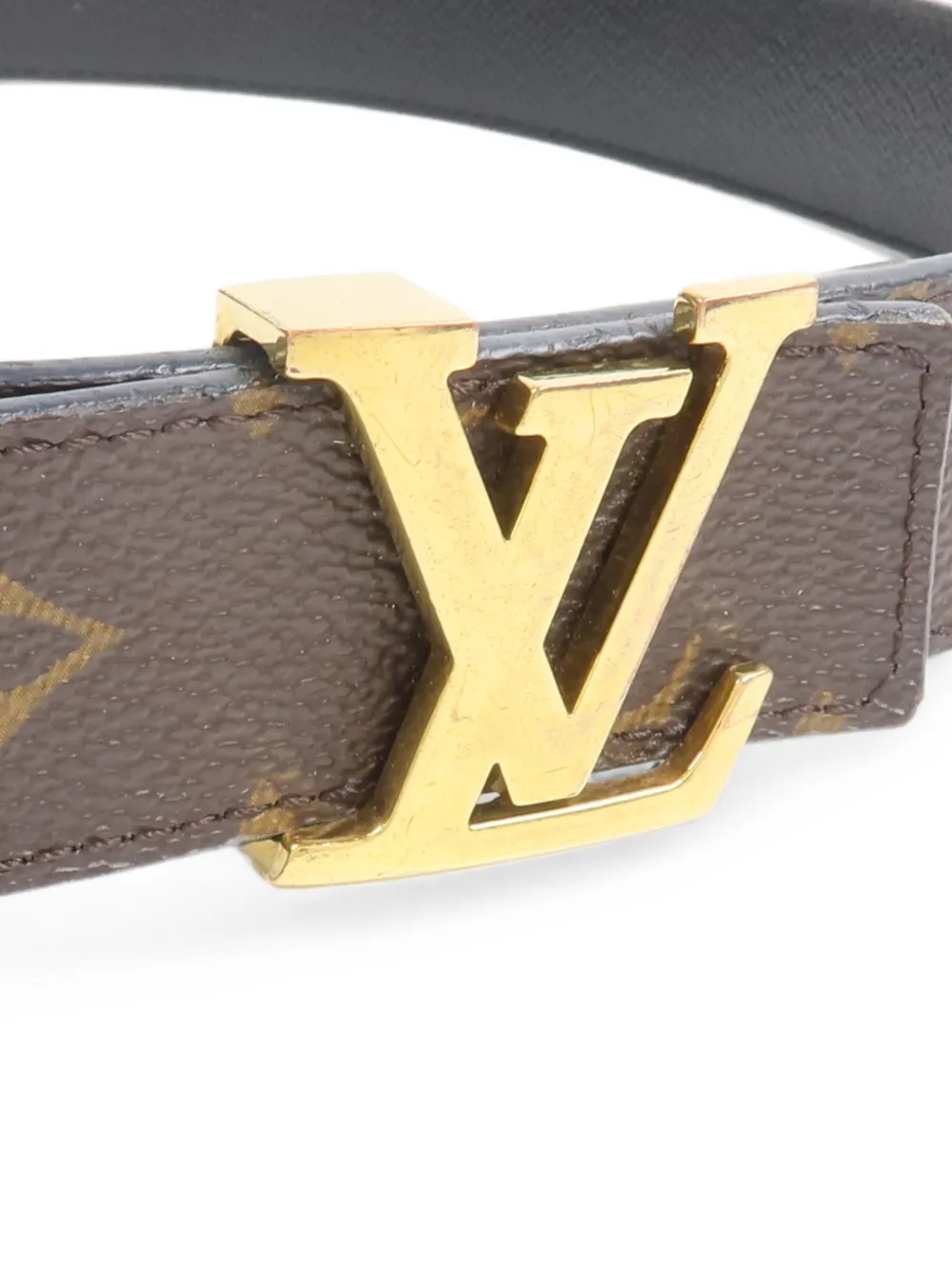Louis Vuitton Pre-Owned Monogram Reversible Belt | Brown  display picture 2