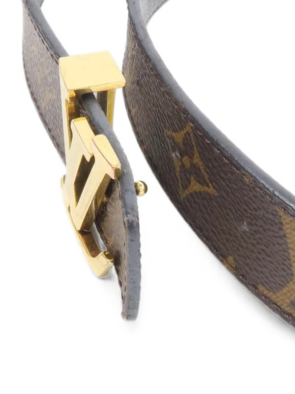 Louis Vuitton Pre-Owned モノグラム リバーシブルベルト | ブラウン