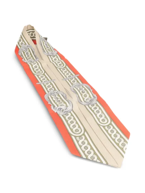 Hermès Pre-Owned Twilly Bride de Cour scarf