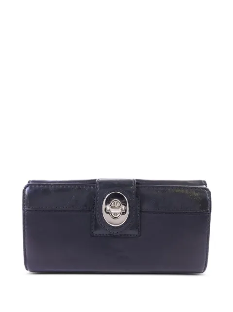 Coach Vintage turn-lock bi-fold wallet