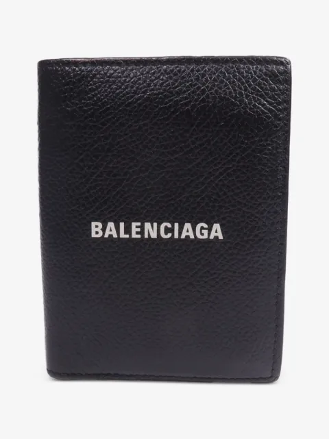 Balenciaga Pre-Owned logo leather wallet