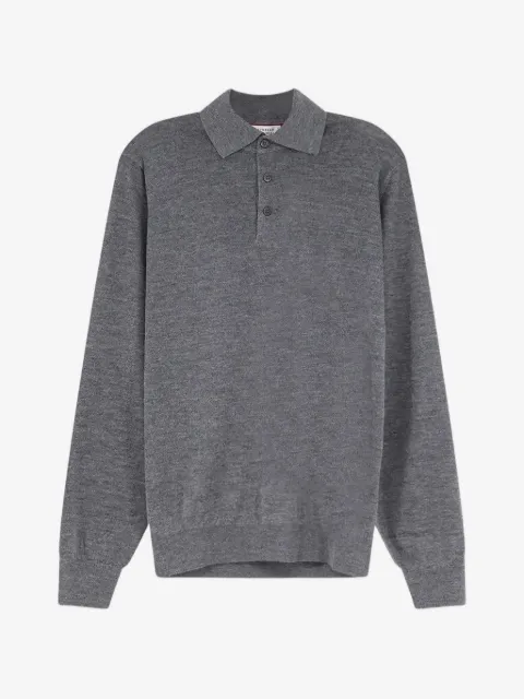 Brunello Cucinelli long-sleeve polo shirt
