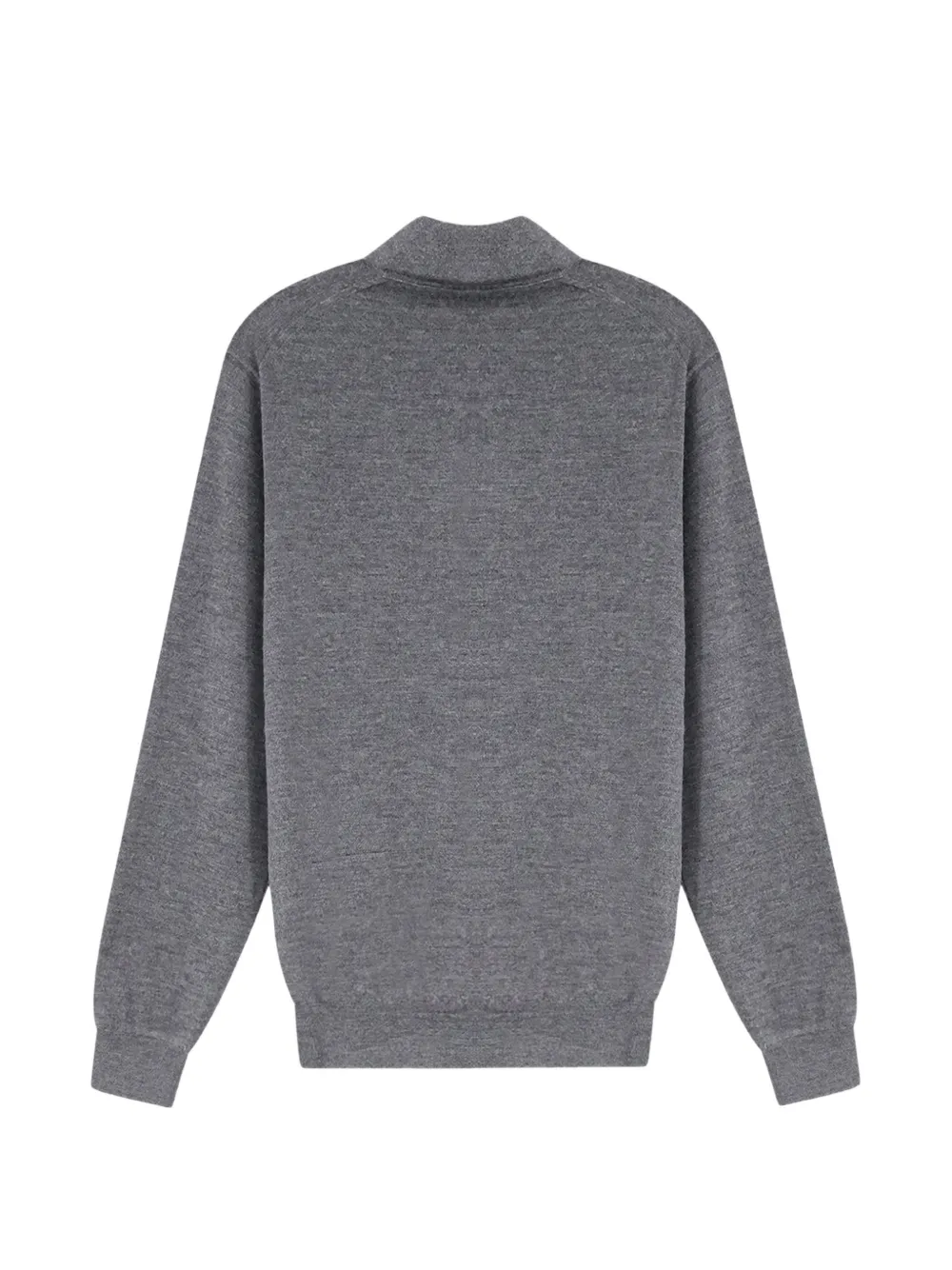 Brunello Cucinelli Poloshirt met lange mouwen Grijs